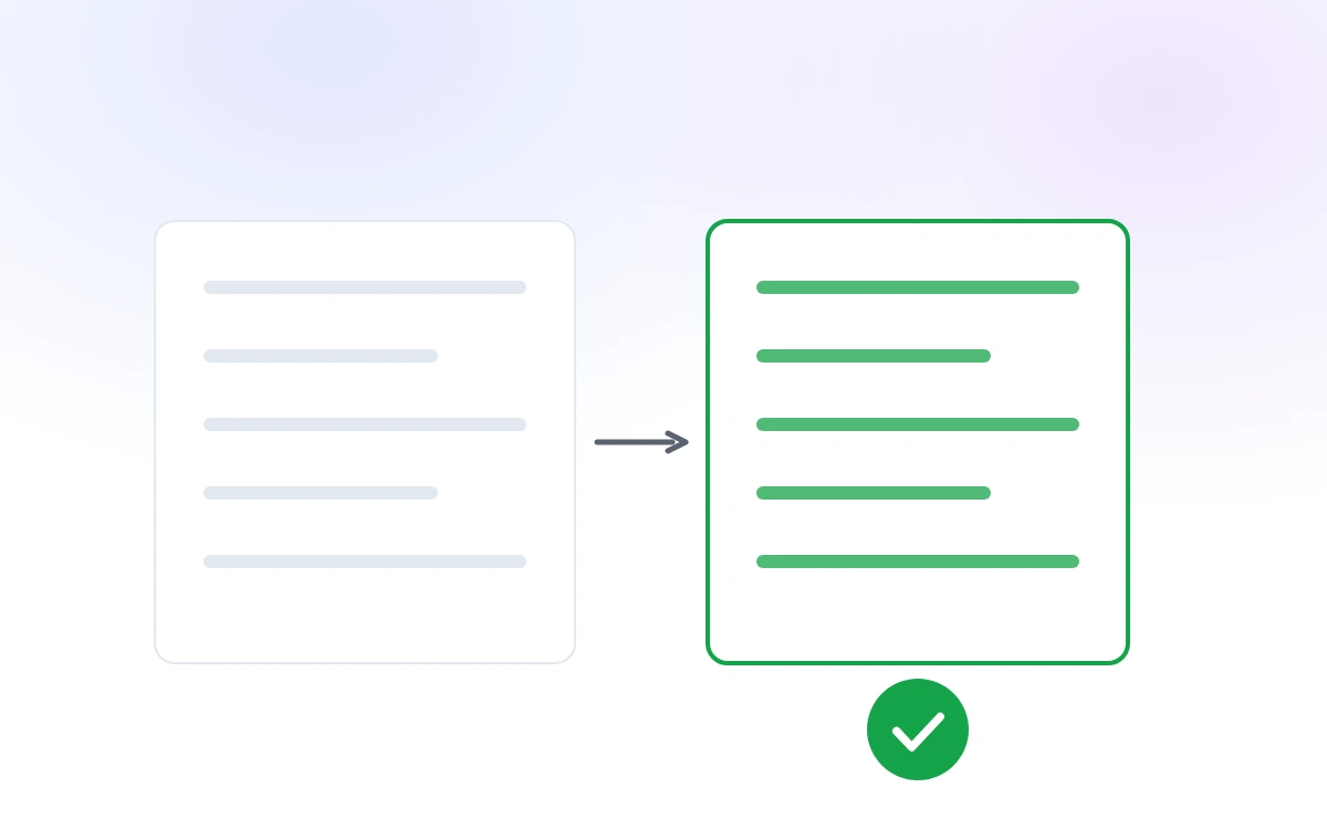 The published record beside the one an open-source tool recomputes, confirmed identical